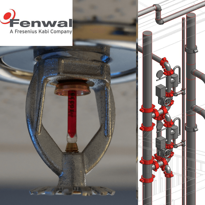 Project image for BIM Modeling and Calculation for Fire Protection System
