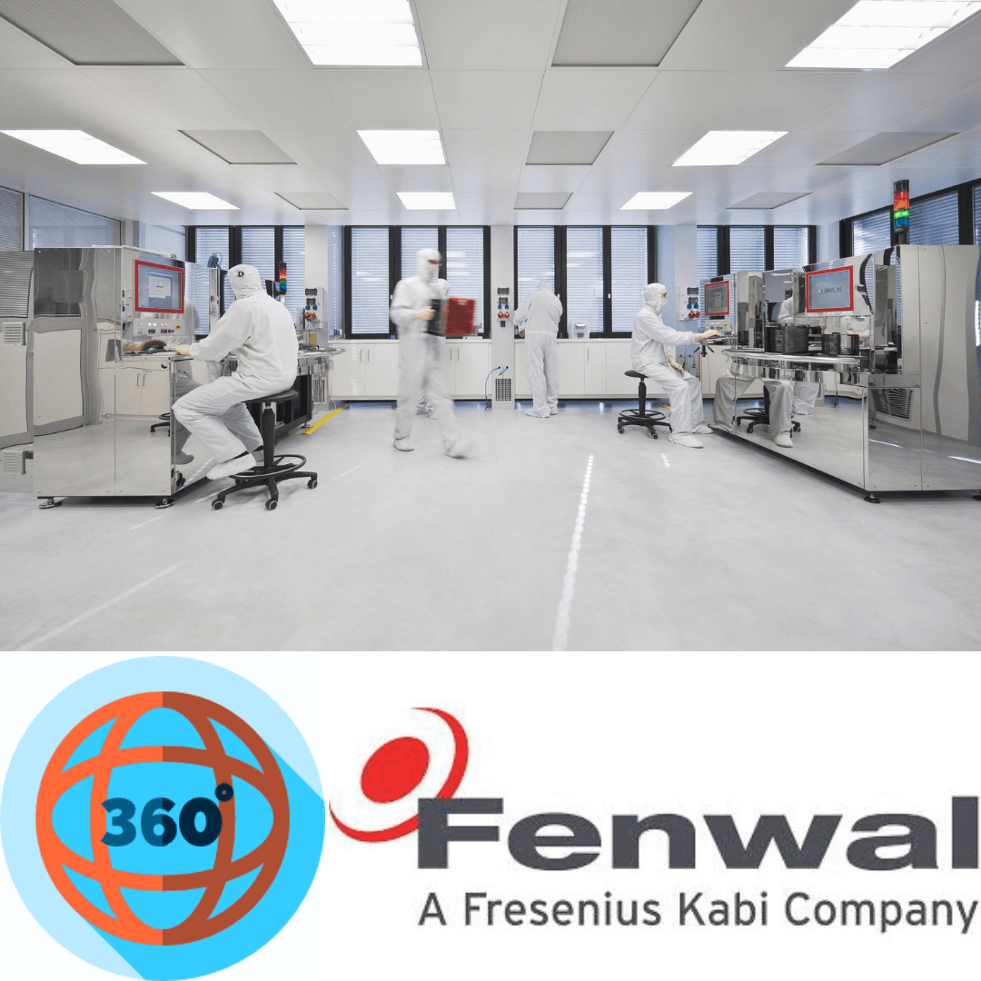 Project image for Industrial Clean Room Virtual Tour for Fenwal Inc.