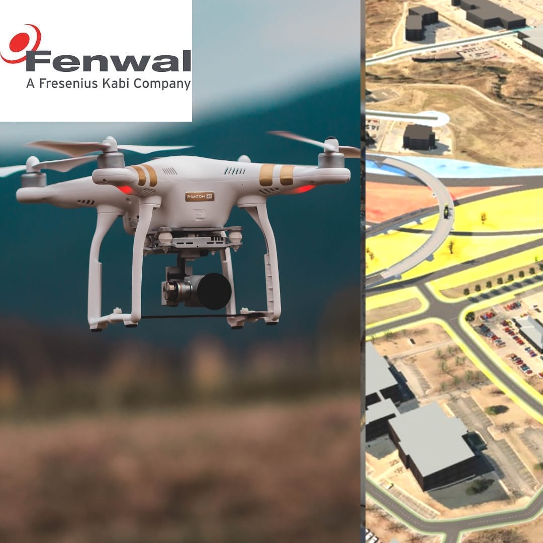 Project image for Drone Construction Monitoring for Industrial Facilities