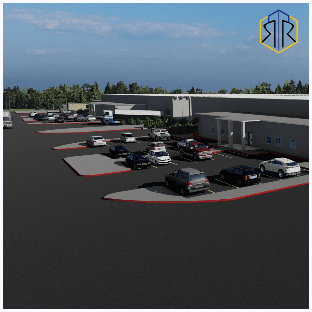 Project image for BIM Modeling of Industrial Buildings in Free Trade Zone