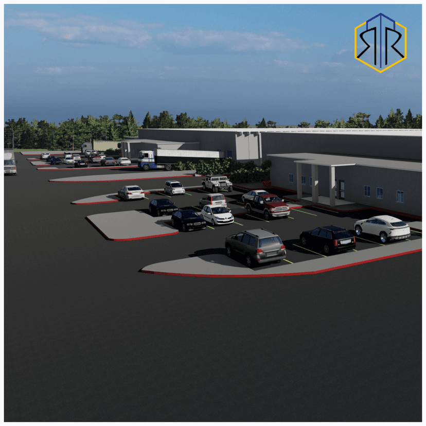 Project image for BIM Modeling of Industrial Buildings in Free Trade Zone